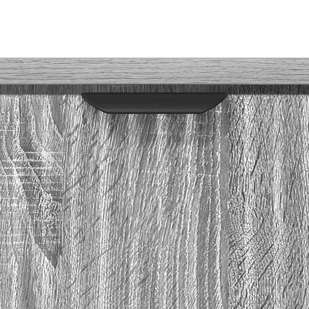 Sofabord Grå sonoma-eg 90 x 49 x 46 cm Konstrueret træ