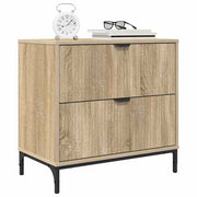 Sengebord Sonoma-eg 63.5 x 36 x 61 cm Konstrueret træ