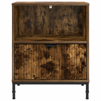 Natskab Røget eg 49 x 36 x 61 cm Konstrueret træ