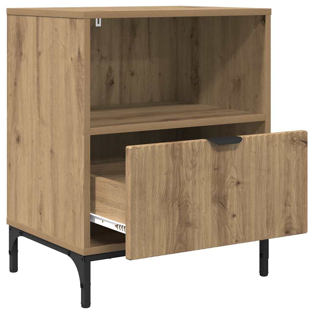 Natskab 2 pcs artisan eg 49 x 36 x 61 cm Konstrueret træ