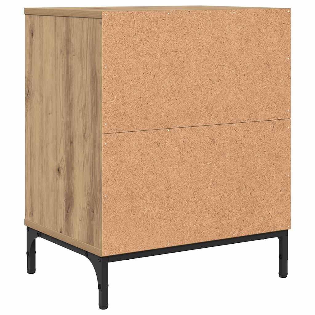 Natskab 2 pcs artisan eg 49 x 36 x 61 cm Konstrueret træ