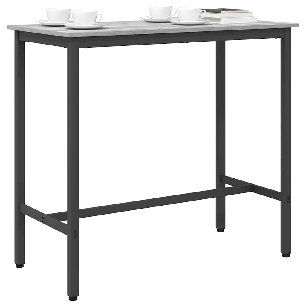 bord Grå Sonoma 100 x 50 x 90,5 cm Ingeniørtræ og stål