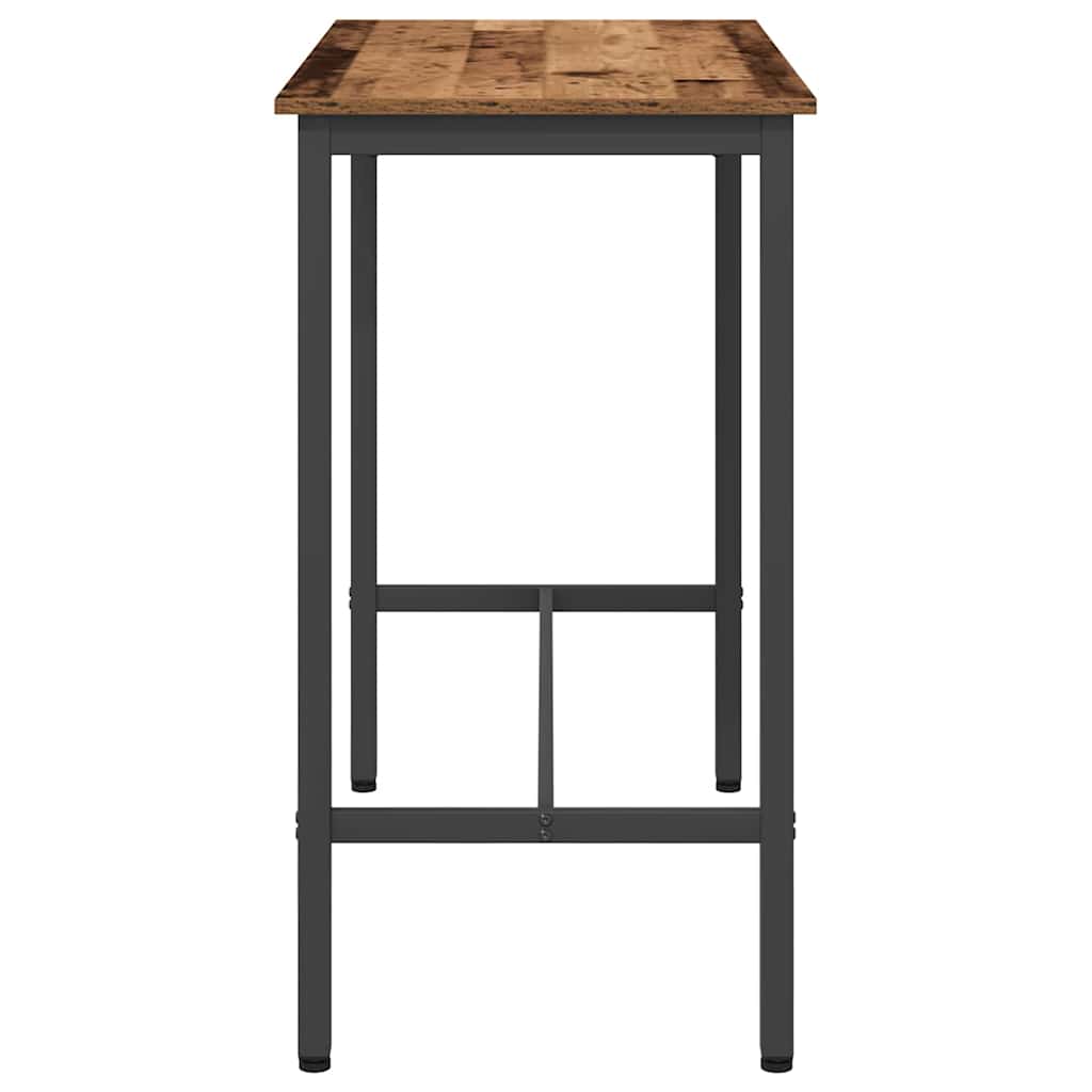 bord Gammelt træ 100 x 50 x 90,5 cm Ingeniørtræ og stål