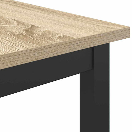 bord Sonoma eg 100 x 40 x 100,5 cm Ingeniørtræ og stål