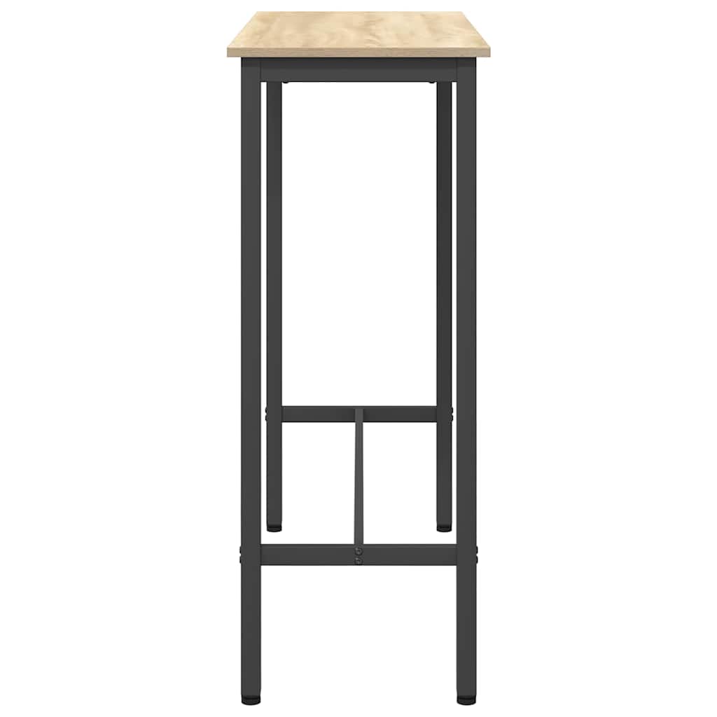 bord Sonoma eg 100 x 40 x 100,5 cm Ingeniørtræ og stål