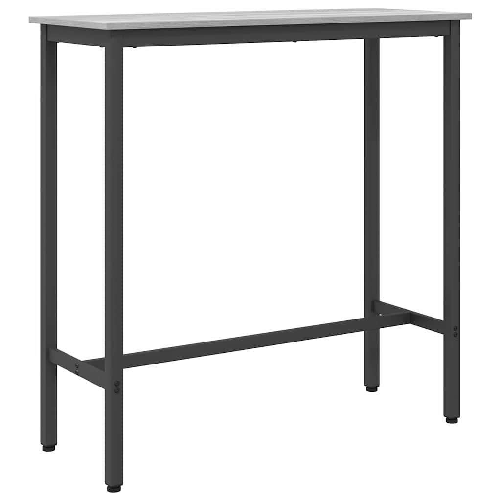 bord Grå Sonoma 100 x 40 x 100,5 cm Ingeniørtræ og stål