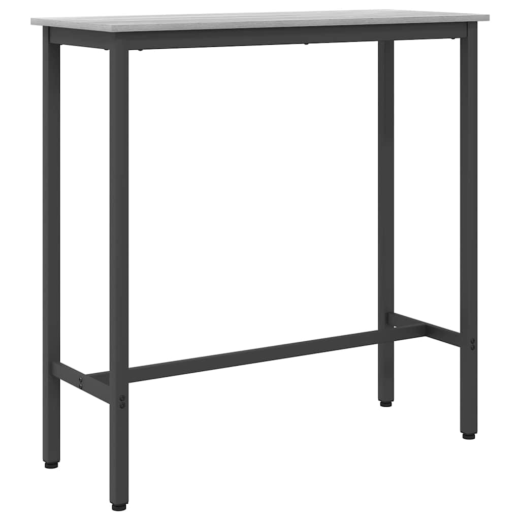 bord Grå Sonoma 100 x 40 x 100,5 cm Ingeniørtræ og stål
