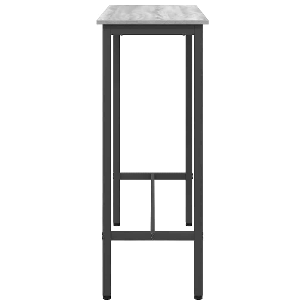 bord Grå Sonoma 100 x 40 x 100,5 cm Ingeniørtræ og stål