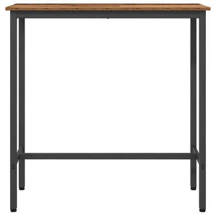 bord Gammelt træ 100 x 40 x 100,5 cm Ingeniørtræ og stål