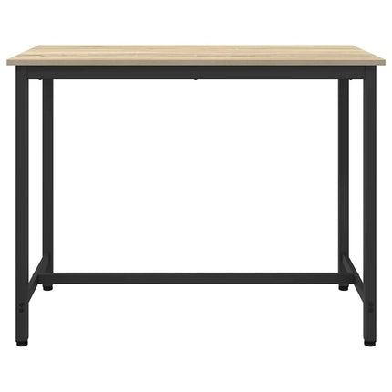 bord Sonoma eg 100 x 50 x 76,5 cm Ingeniørtræ og stål