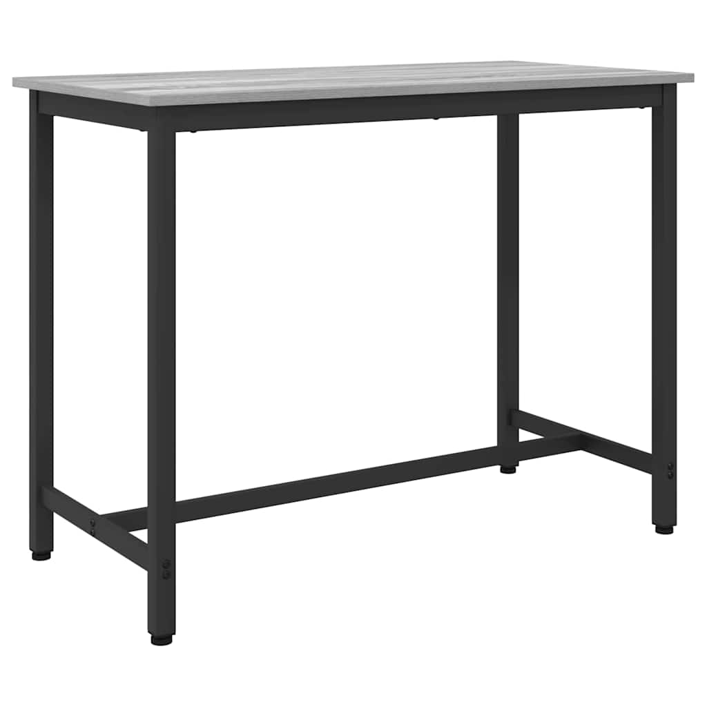 bord Grå Sonoma 100 x 50 x 76,5 cm Ingeniørtræ og stål billede