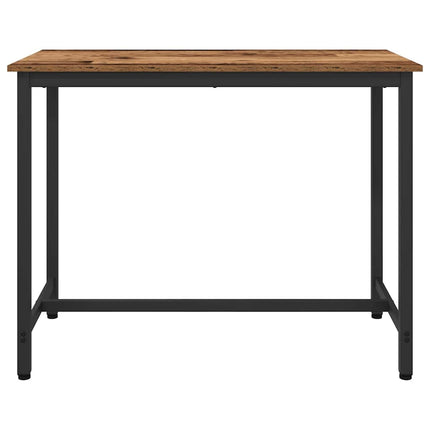 bord Gammelt træ 100 x 50 x 76,5 cm Ingeniørtræ og stål