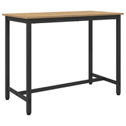 bord Artisan Egetræ 100 x 50 x 76,5 cm Ingeniørtræ og stål