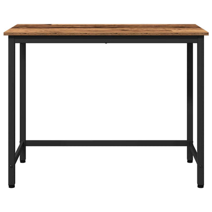 bord Gammelt træ 80 x 50 x 76,5 cm Ingeniørtræ og stål