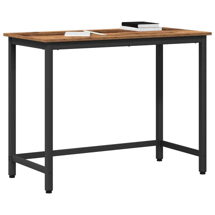 bord Gammelt træ 80 x 50 x 76,5 cm Ingeniørtræ og stål