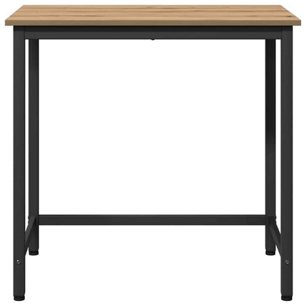bord Artisan Egetræ Ingeniørtræ og stål 100 x 50 x 76,5 cm