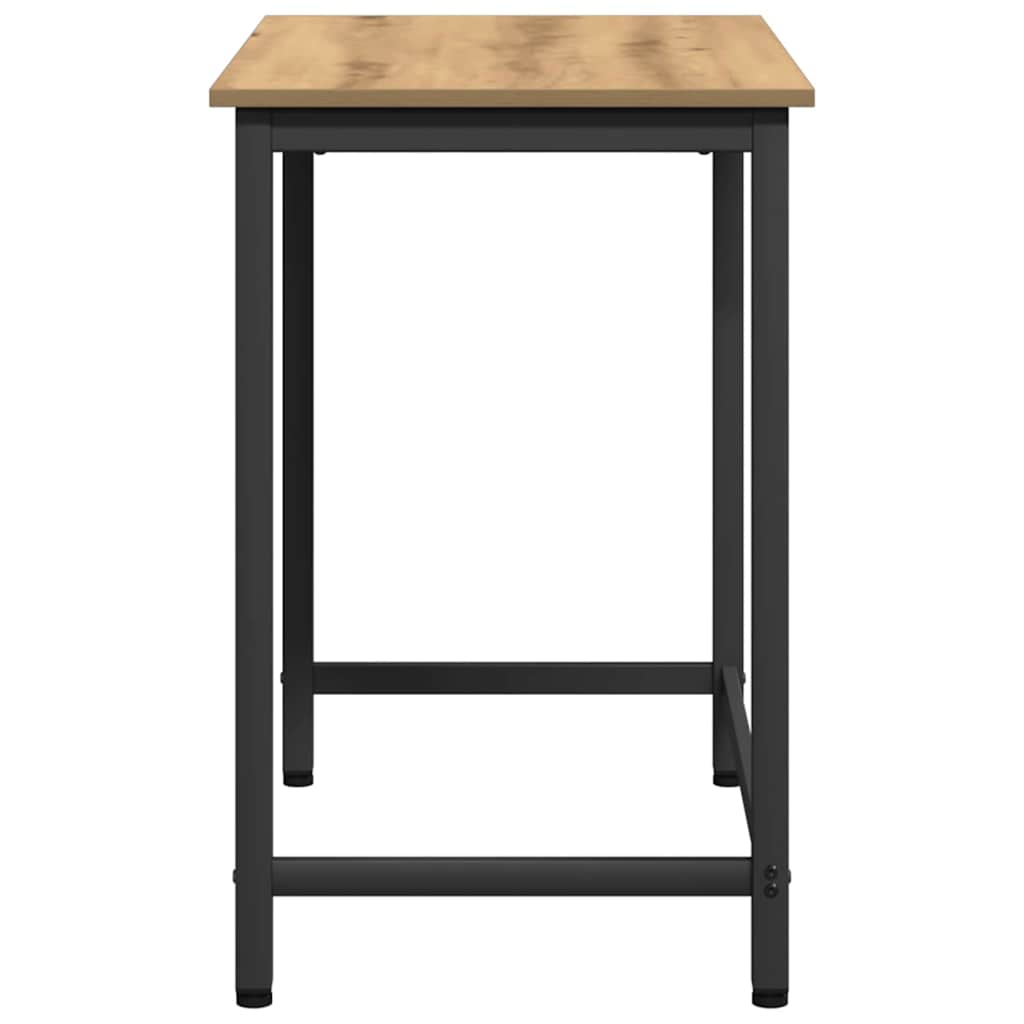 bord Artisan Egetræ 100 x 50 x 76,5 cm Ingeniørtræ og stål