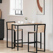 bord Naturfarvet 100 x 50 x 91 cm Ingeniørtræ og stål