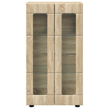 Sideboard FLORIN 55,5 x 29 x 100 cm Sonoma eg Konstrueret træ