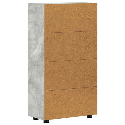 Sideboard FLORIN Beton Grå 55,5 x 29 x 100 cm Konstrueret træ
