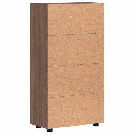 Sideboard FLORIN 55,5 x 29 x 100 cm Brun eg Konstrueret træ