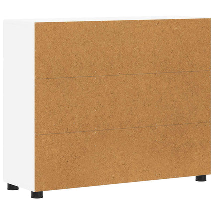 Sideboard FLORIN 88,5 x 30,5 x 73 cm Hvid Konstrueret træ