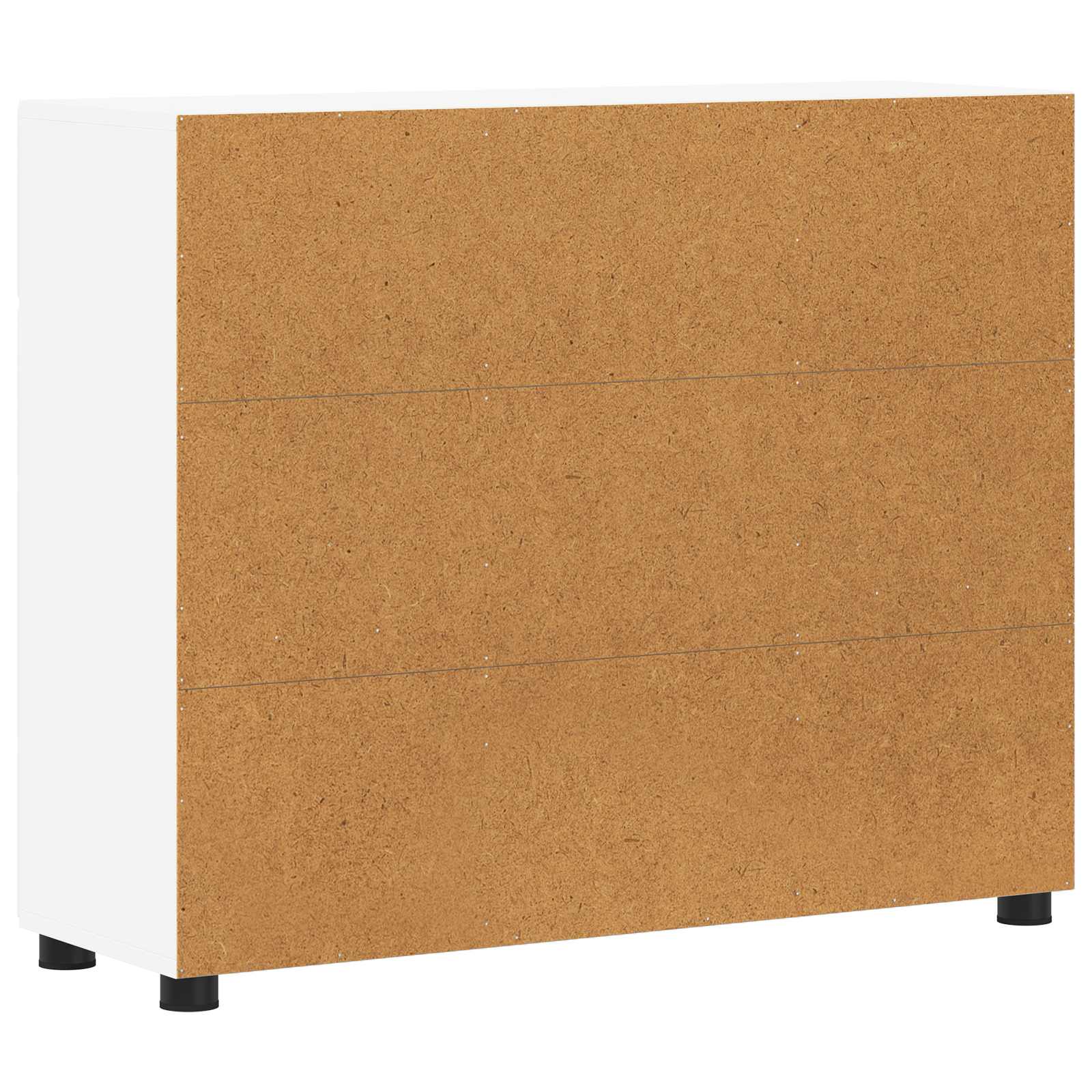 Sideboard FLORIN Hvid 88,5 x 30,5 x 73 cm Konstrueret træ