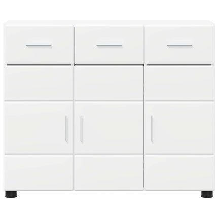 Sideboard FLORIN 88,5 x 30,5 x 73 cm Hvid Konstrueret træ