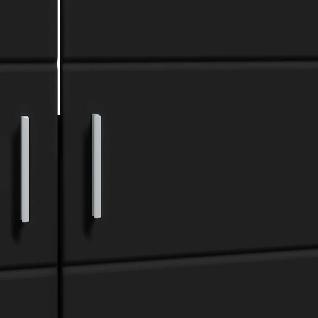 Badeværelse vaskeskab med hylde TULUM Sort 60 x 34 x 63 cm