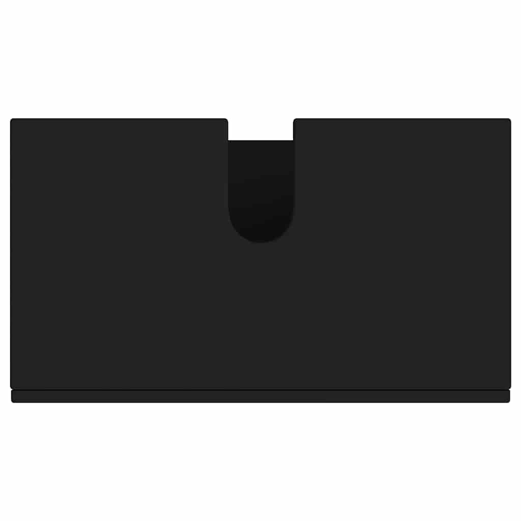 Badeværelse vaskeskab med hylde TULUM Sort 60 x 34 x 63 cm