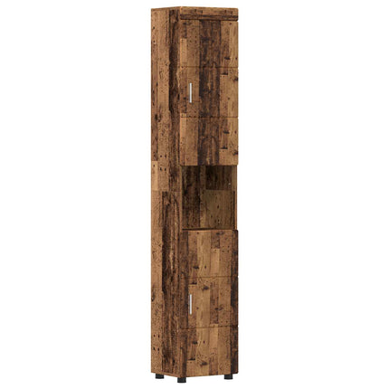Badeværelsesskabsæt TULUM Gammelt træ 37 x 31,5 x 203 cm