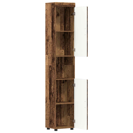 Badeværelsesskabsæt TULUM Gammelt træ 37 x 31,5 x 203 cm