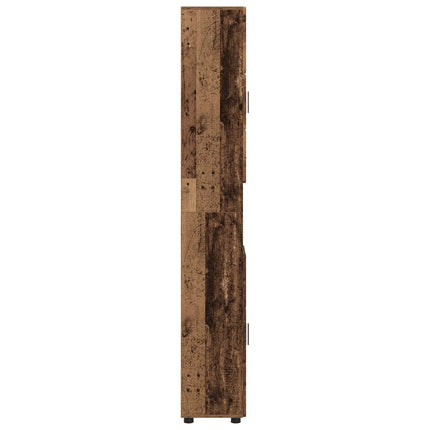 Badeværelsesskabsæt TULUM Gammelt træ 37 x 31,5 x 203 cm