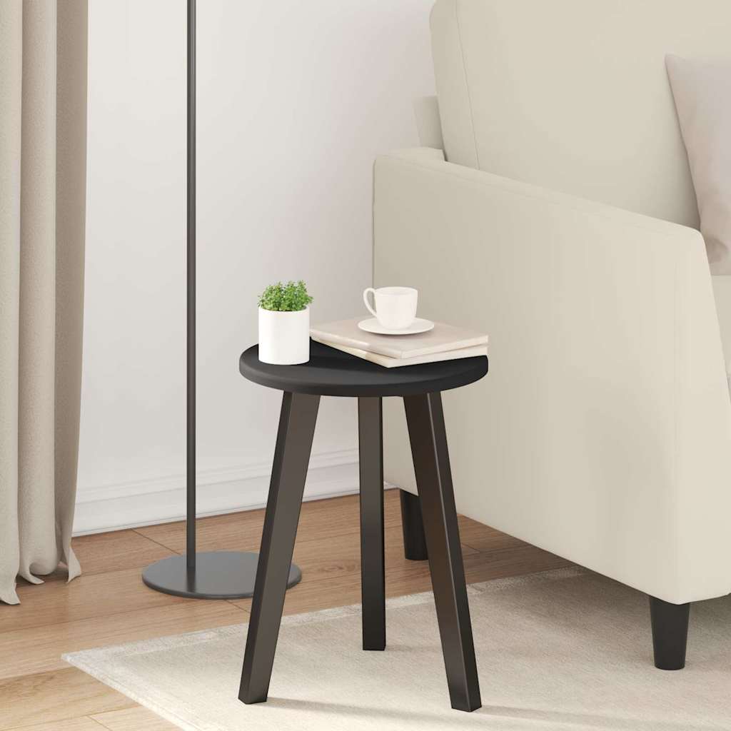 Bordplade Sort 30 x 30 x 1,5 cm Konstrueret træ