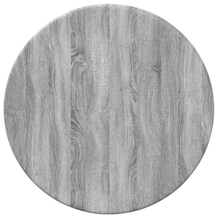 Bordplade Grå Sonoma Ø 30 x 1,5 cm Konstrueret træ