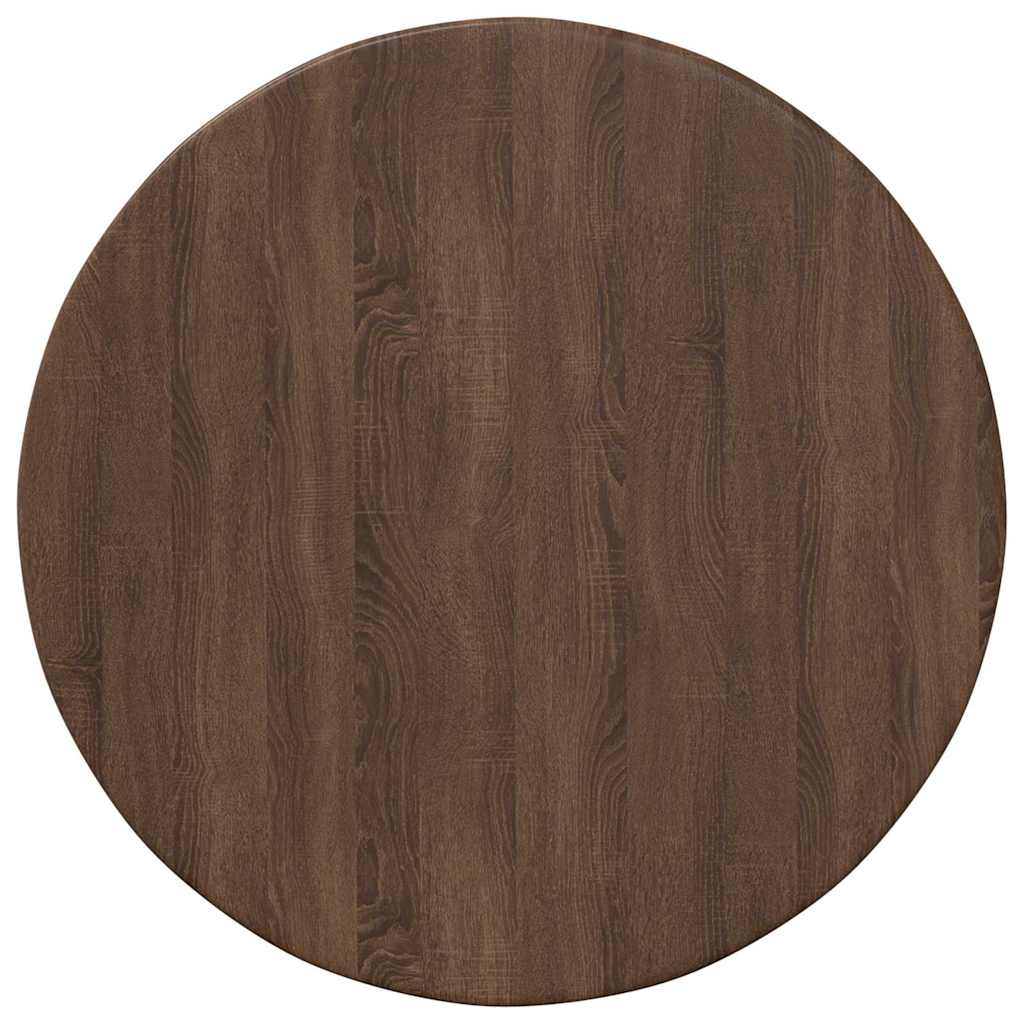 Bordplade Brun eg Ø 40 x 1,5 cm Konstrueret træ