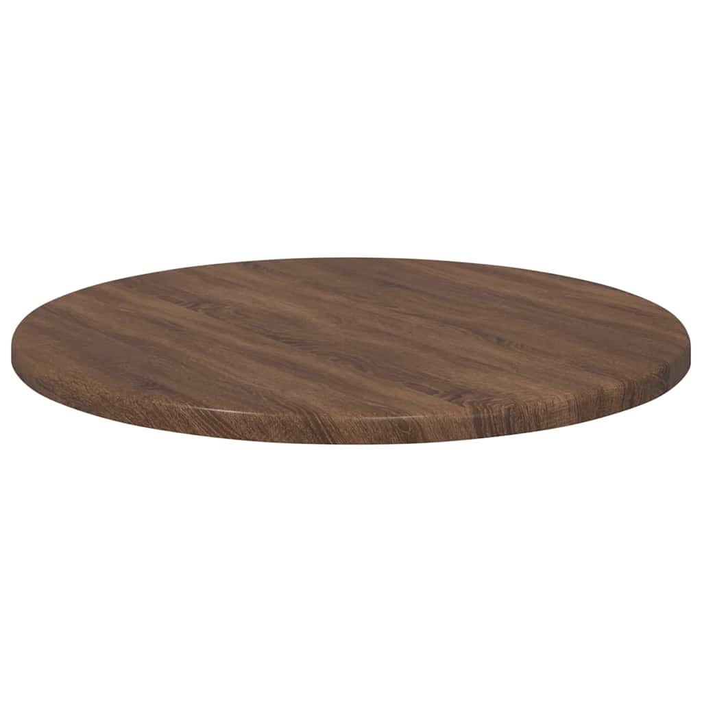 Bordplade Brun eg Ø 40 x 1,5 cm Konstrueret træ
