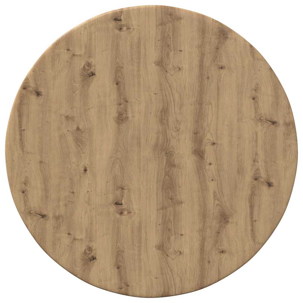 Bordplade artisan eg Ø 40 x 1,5 cm Konstrueret træ