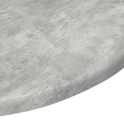 Bordplade Betongrå Ø 50 x 1,5 cm Konstrueret træ