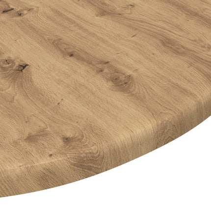 Bordplade artisan eg Ø 50 x 1,5 cm Konstrueret træ