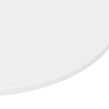 Bordplade Hvid Ø 60 x 1,5 cm Konstrueret træ