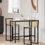 bord Sonoma eg 100 x 50 x 90,5 cm Ingeniørtræ og stål
