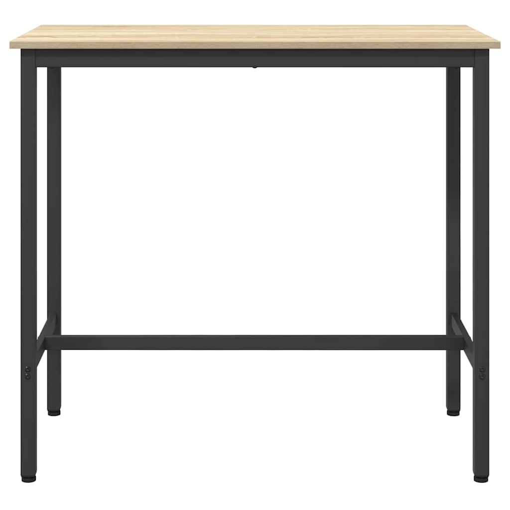 bord Sonoma eg 100 x 50 x 90,5 cm Ingeniørtræ og stål