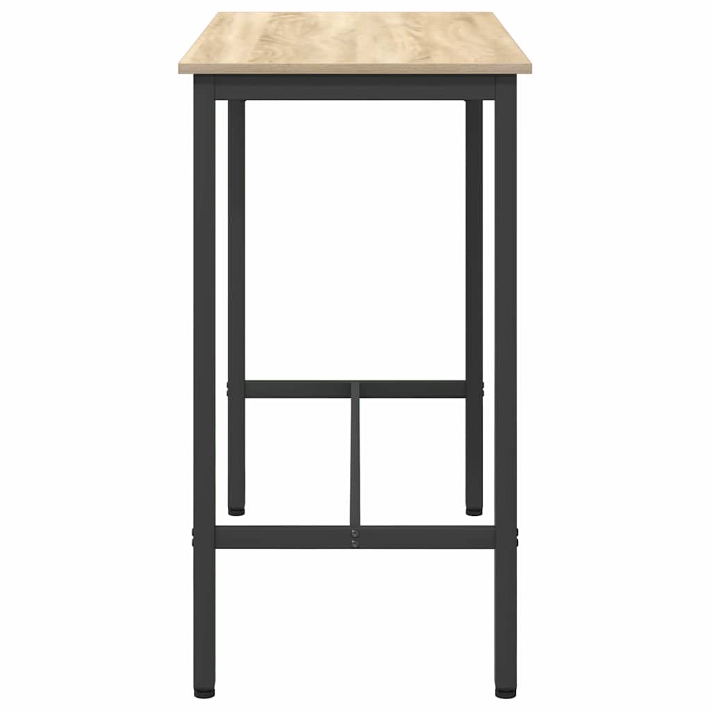 bord Sonoma eg 100 x 50 x 90,5 cm Ingeniørtræ og stål