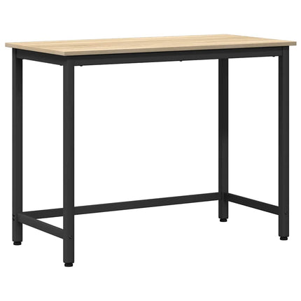bord Sonoma eg 80 x 50 x 76,5 cm Ingeniørtræ og stål
