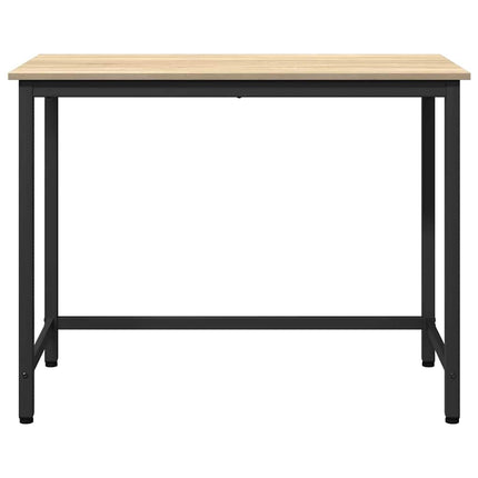 bord Sonoma eg 80 x 50 x 76,5 cm Ingeniørtræ og stål