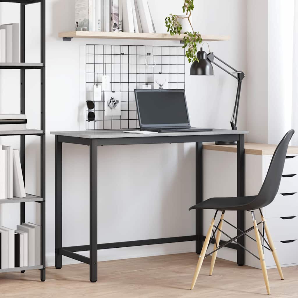 bord Grå Sonoma 80 x 50 x 76,5 cm Ingeniørtræ og stål