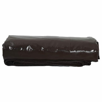 Tarpaulin 650g / m² Brun 2,5 x 4,5 m Lærred med PVC-belægning