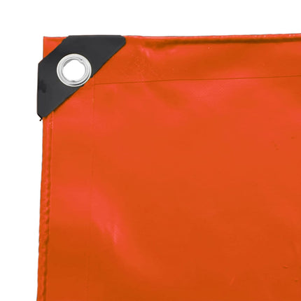 Tarpaulin 650g / m² Orange 2 x 3 m Lærred med PVC-belægning
