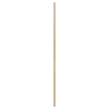 Skabsdør 4 pcs Naturfarvet 49,5 x 2,1 x 110 cm Massiv fyrretræ